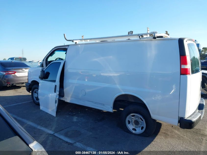 2015 CHEVROLET EXPRESS 2500 WORK VAN 1GCWGFFF1F1109025