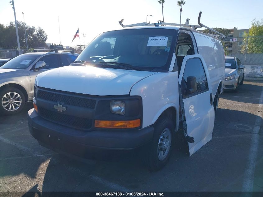 2015 CHEVROLET EXPRESS 2500 WORK VAN 1GCWGFFF1F1109025
