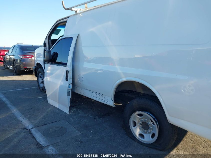 2015 CHEVROLET EXPRESS 2500 WORK VAN 1GCWGFFF1F1109025