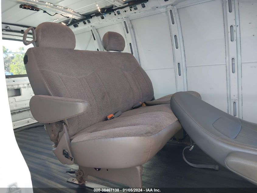 2015 CHEVROLET EXPRESS 2500 WORK VAN 1GCWGFFF1F1109025