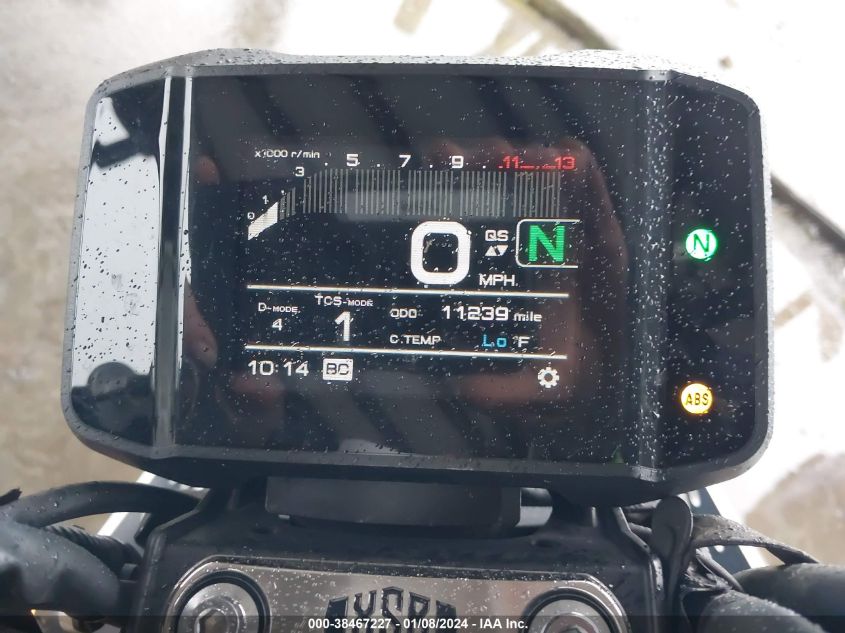 2022 YAMAHA MTM890 JYARN80E7NA000562
