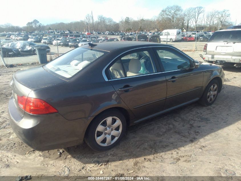 KNAGE228495351179 | 2009 KIA OPTIMA