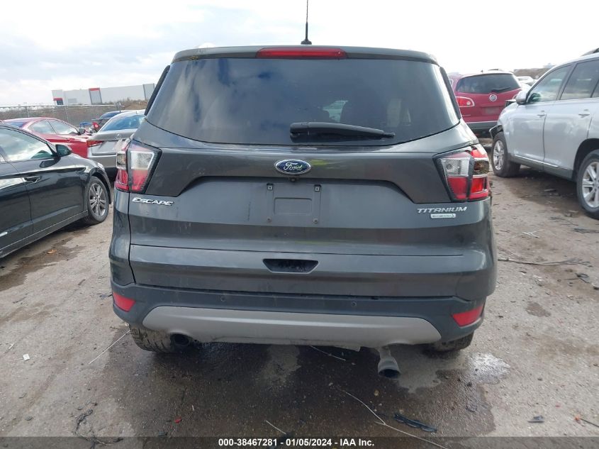 2017 FORD ESCAPE TITANIUM - 1FMCU0JD7HUC73763