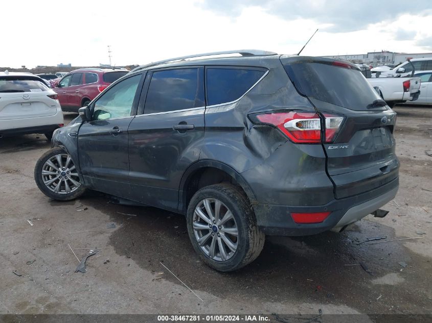 2017 FORD ESCAPE TITANIUM - 1FMCU0JD7HUC73763