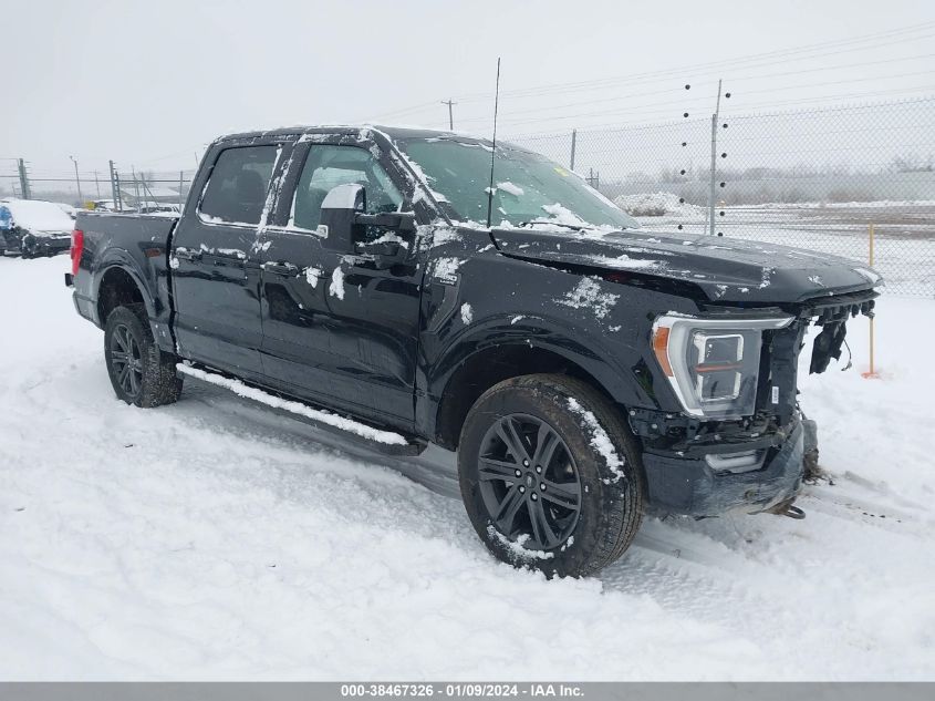 2022 FORD F-150 SUPERCREW - 1FTFW1E55NFB76369