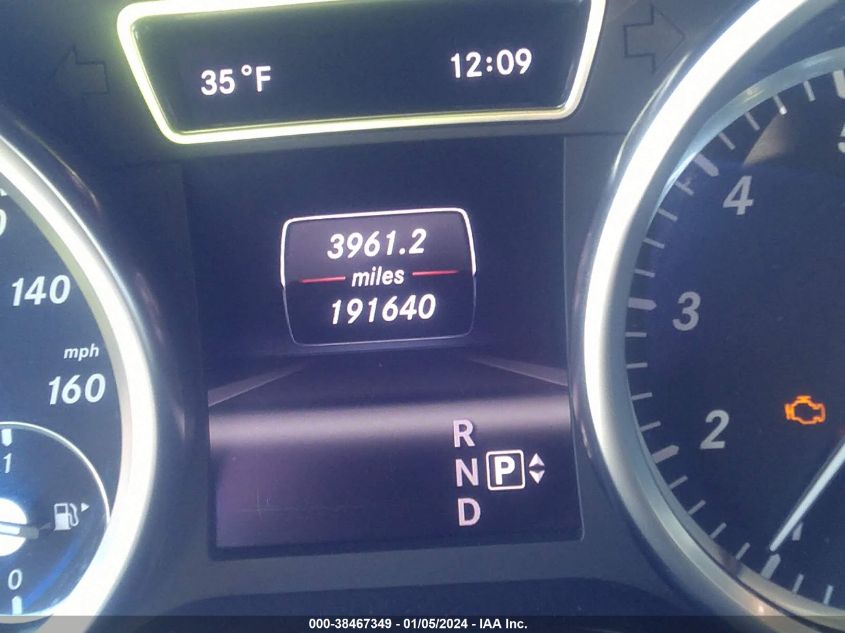 2013 MERCEDES-BENZ ML 550 4MATIC - 4JGDA7DB2DA163392