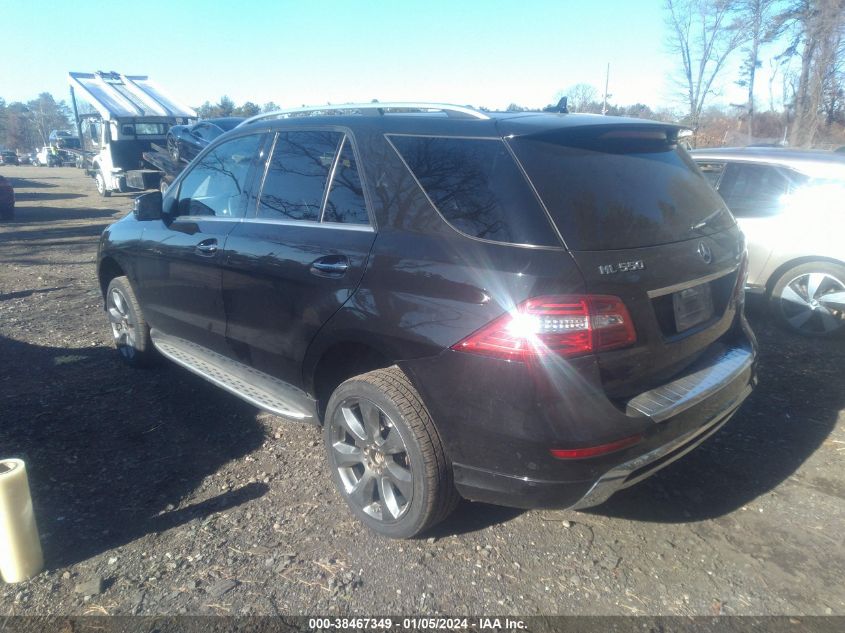 2013 MERCEDES-BENZ ML 550 4MATIC - 4JGDA7DB2DA163392