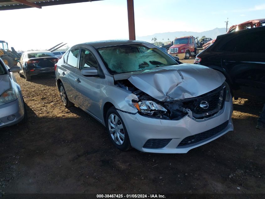 3N1AB7AP2HL672565 NISSAN SENTRA S/SV/SR/SL 2017