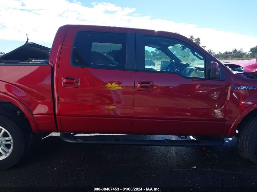 2013 FORD F-150 LARIAT - 1FTFW1CF5DFD94399