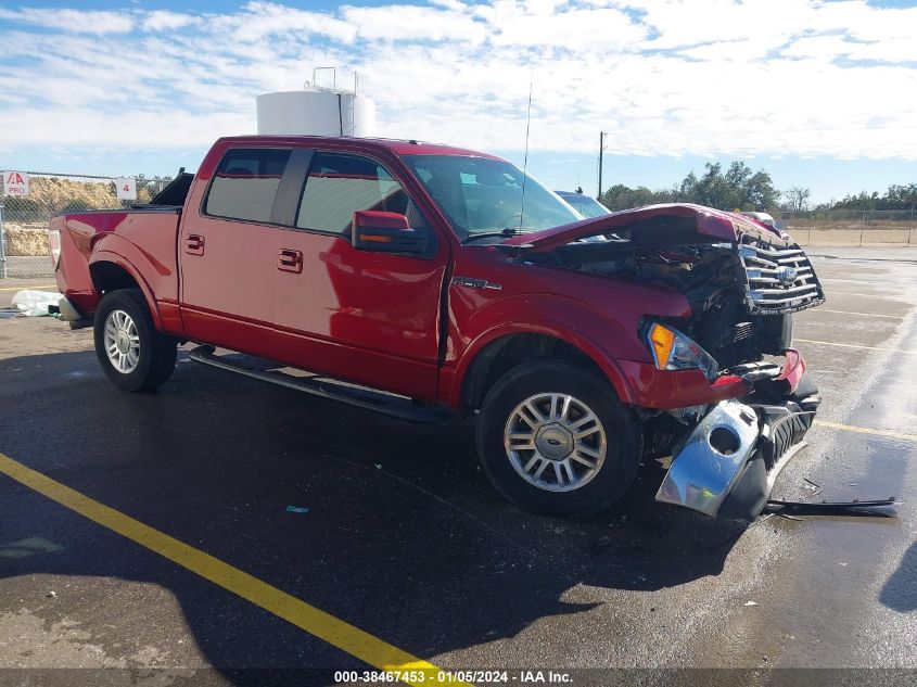 2013 FORD F-150 LARIAT - 1FTFW1CF5DFD94399