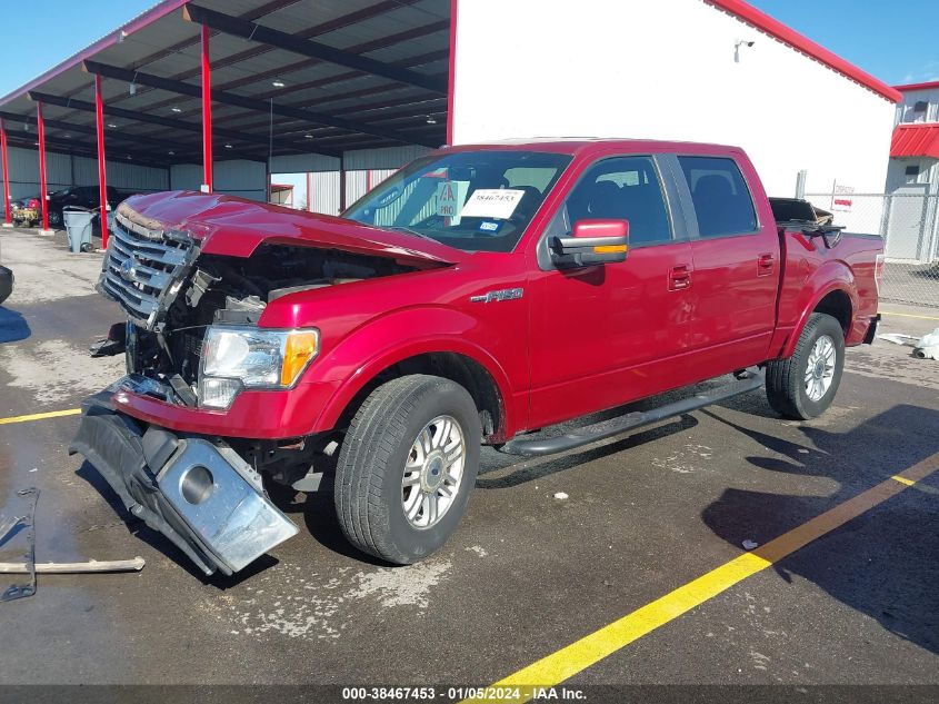 2013 FORD F-150 LARIAT - 1FTFW1CF5DFD94399