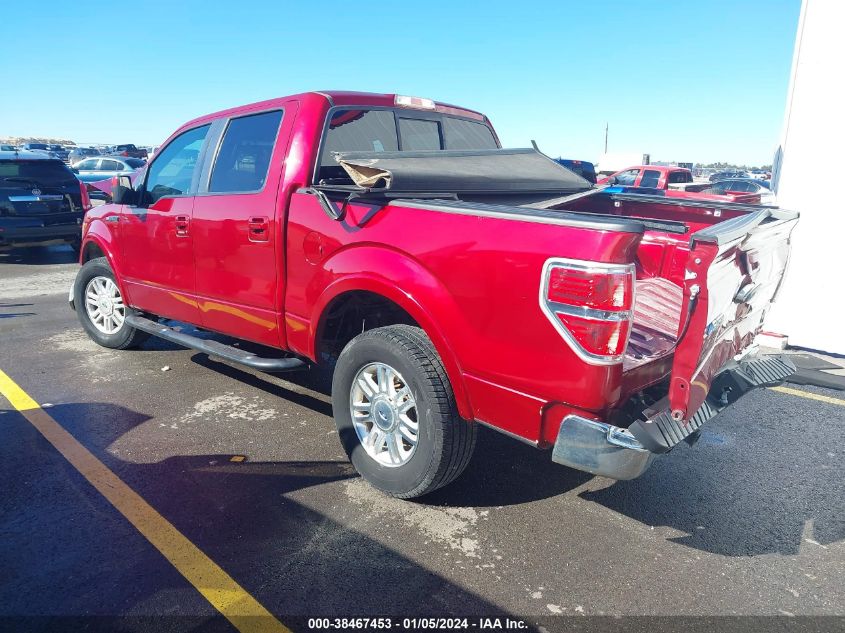 2013 FORD F-150 LARIAT - 1FTFW1CF5DFD94399