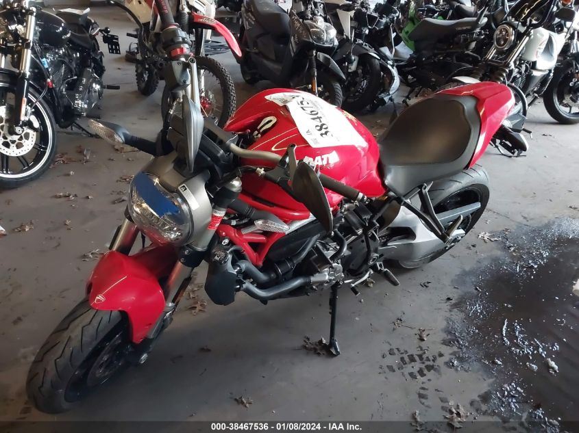 2019 DUCATI MONSTER 821 ZDMMACLS9KB004055