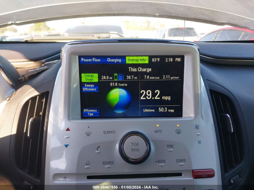 2013 CHEVROLET VOLT - 1G1RE6E48DU139324