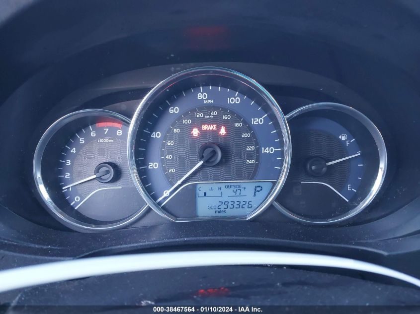 2016 TOYOTA COROLLA LE - 2T1BURHE6GC696350