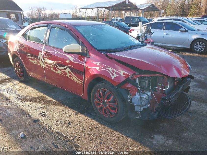 2016 TOYOTA COROLLA LE - 2T1BURHE6GC696350