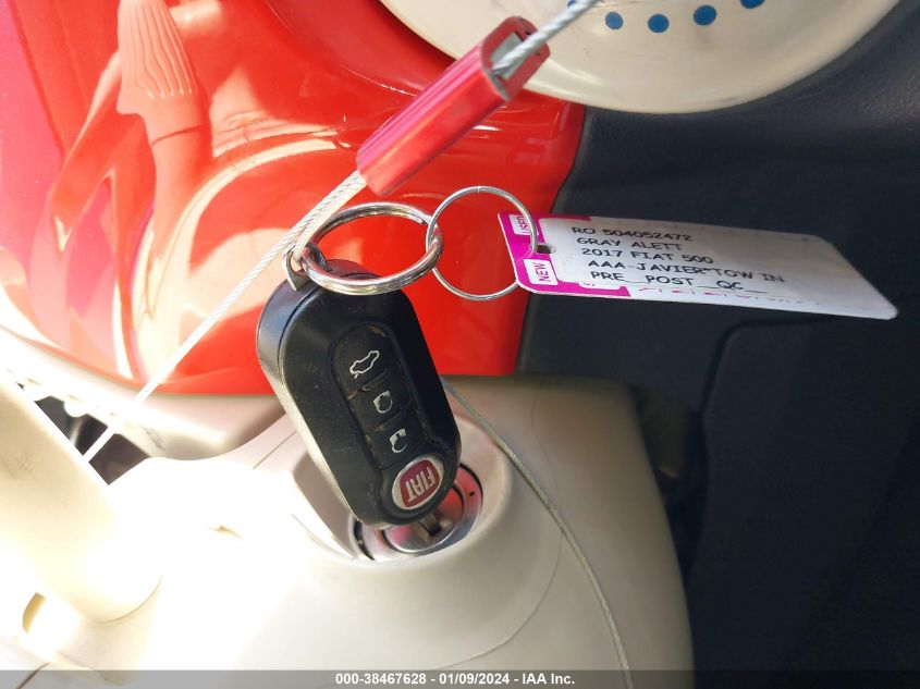 2017 FIAT 500 POP - 3C3CFFKR8HT659098
