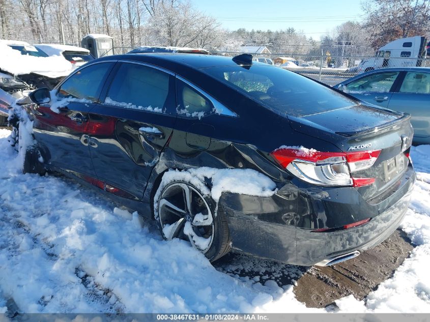 2020 HONDA ACCORD SPORT - 1HGCV1F33LA016621