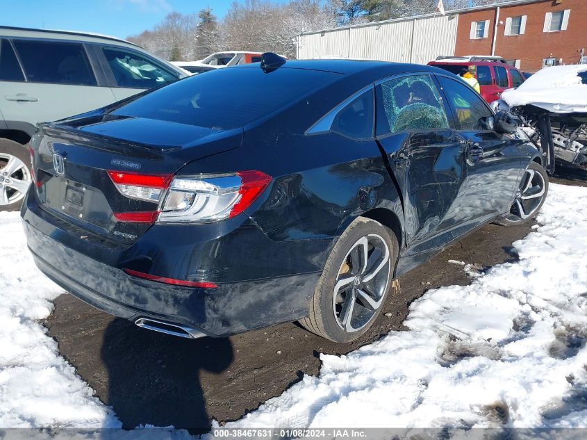2020 HONDA ACCORD SPORT - 1HGCV1F33LA016621