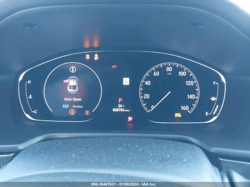 2020 HONDA ACCORD SPORT - 1HGCV1F33LA016621