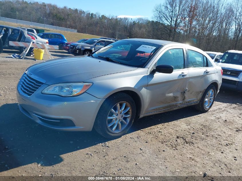2013 CHRYSLER 200 TOURING - 1C3CCBBB9DN696031