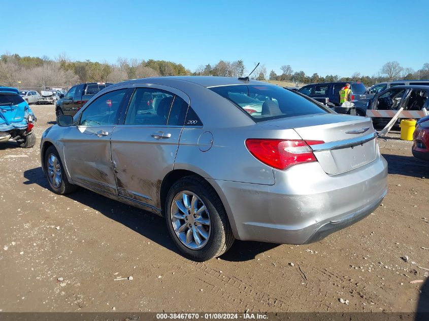 2013 CHRYSLER 200 TOURING - 1C3CCBBB9DN696031