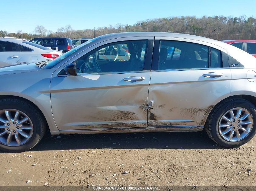 2013 CHRYSLER 200 TOURING - 1C3CCBBB9DN696031