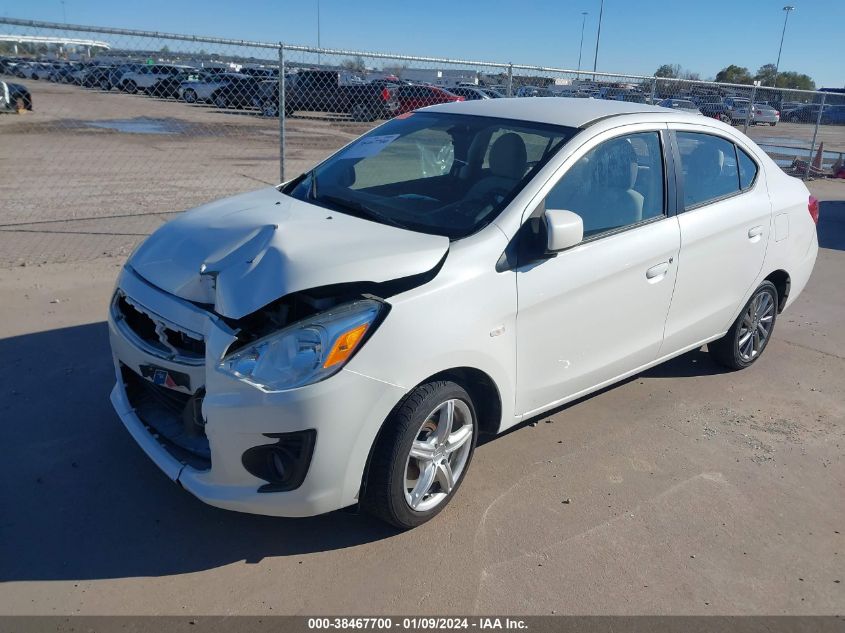 2018 MITSUBISHI MIRAGE G4 ES - ML32F3FJ0JHF09135