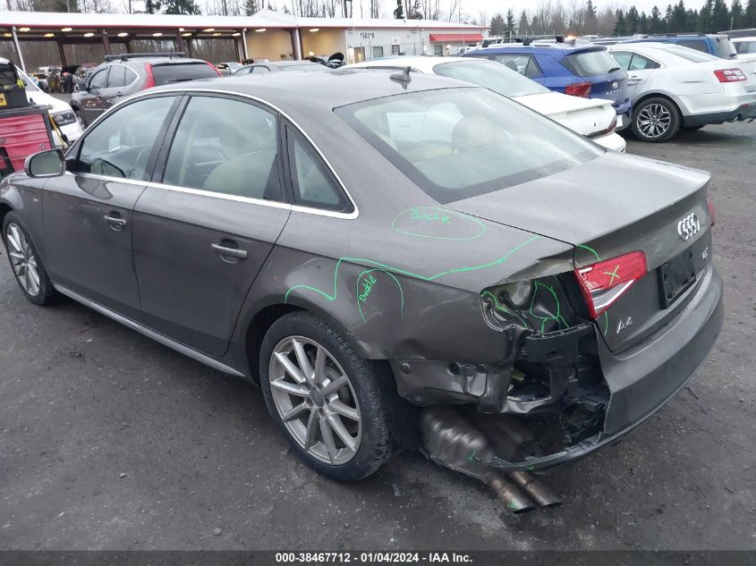 WAUFFAFL4EA084435 2014 AUDI A4, photo no. 3