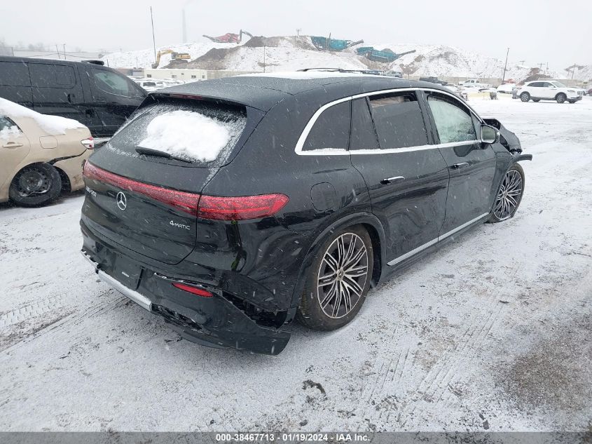 2023 MERCEDES-BENZ EQS 580 SUV 4MATIC - 4JGDM4EB6PA017215