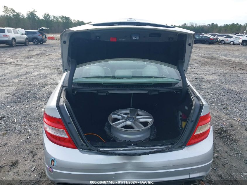 WDDGF5EB1BR152877 | 2011 MERCEDES-BENZ C 300