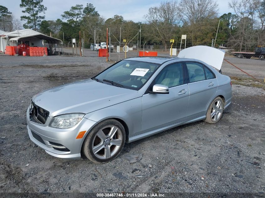 WDDGF5EB1BR152877 | 2011 MERCEDES-BENZ C 300