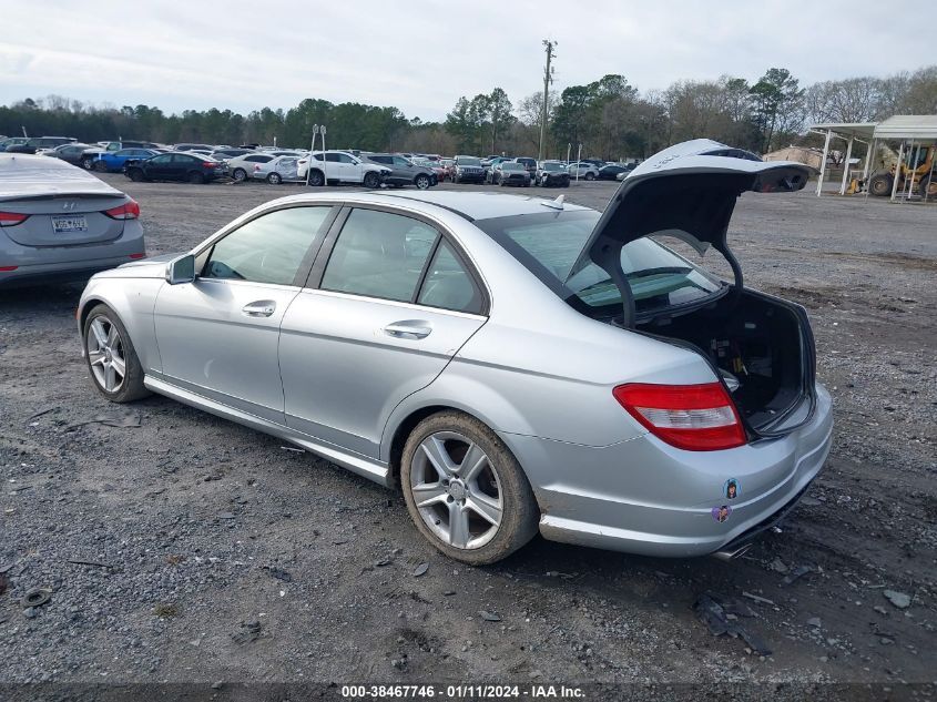 WDDGF5EB1BR152877 | 2011 MERCEDES-BENZ C 300