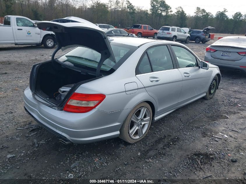 WDDGF5EB1BR152877 | 2011 MERCEDES-BENZ C 300