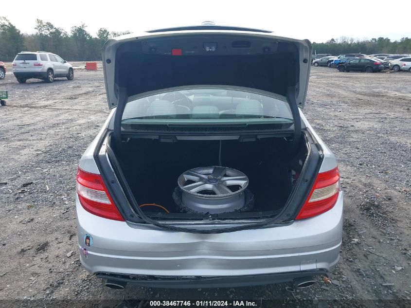 WDDGF5EB1BR152877 | 2011 MERCEDES-BENZ C 300