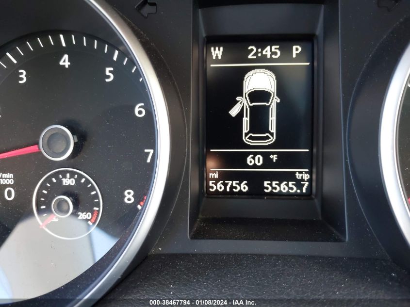 2014 VOLKSWAGEN GOLF 2.5L - WVWDB7AJ5EW009714