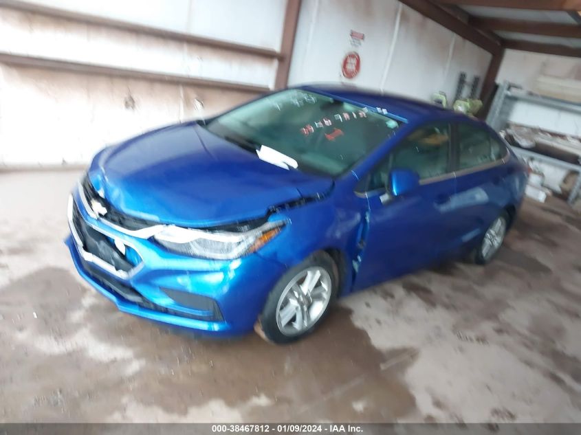 2016 CHEVROLET CRUZE LT - 1G1BE5SM1G7295241