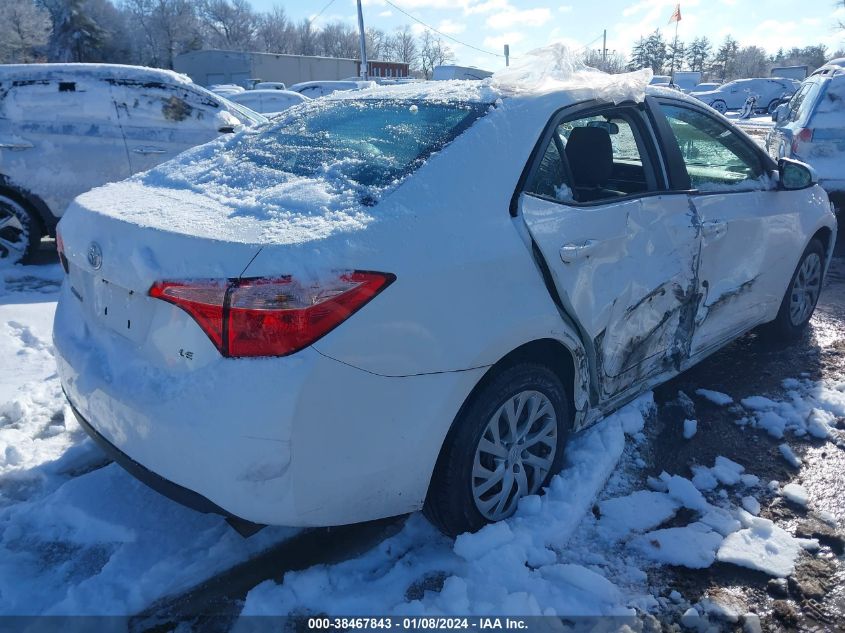 2018 TOYOTA COROLLA LE - 2T1BURHE0JC986333