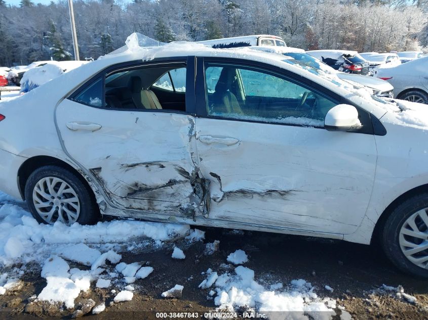 2018 TOYOTA COROLLA LE - 2T1BURHE0JC986333