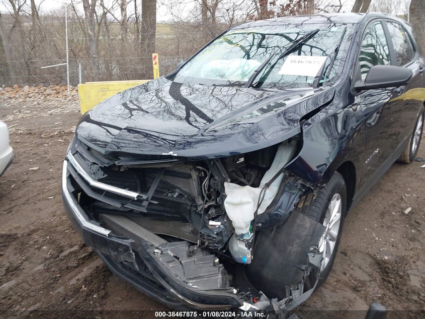 VIN 3GNAXHEV7MS150258 2021 CHEVROLET EQUINOX LS