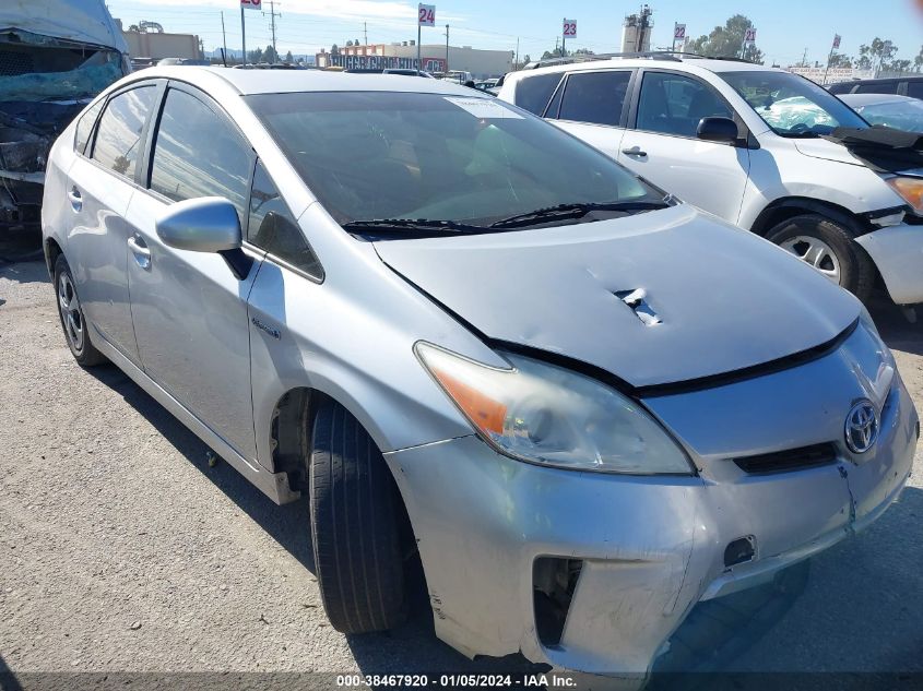 2013 TOYOTA PRIUS - JTDKN3DU1D1764624