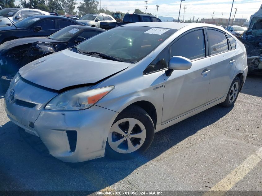 2013 TOYOTA PRIUS - JTDKN3DU1D1764624