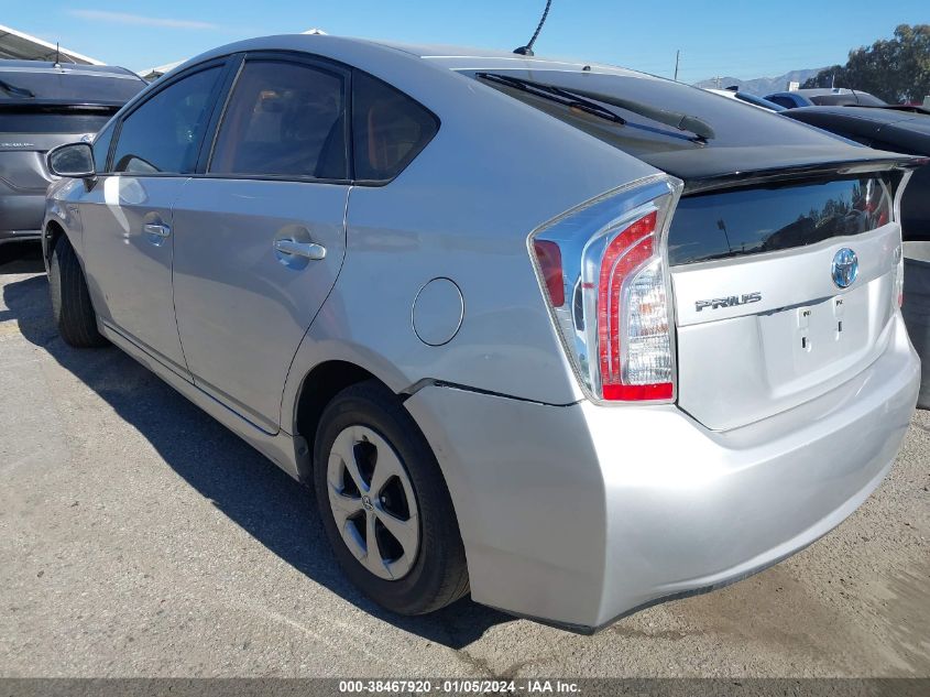 2013 TOYOTA PRIUS - JTDKN3DU1D1764624