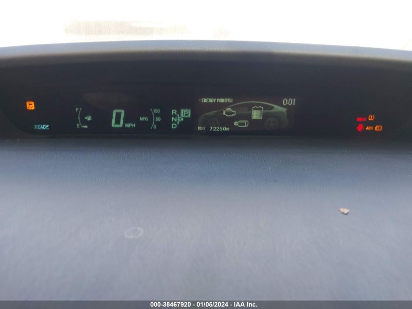 2013 TOYOTA PRIUS - JTDKN3DU1D1764624