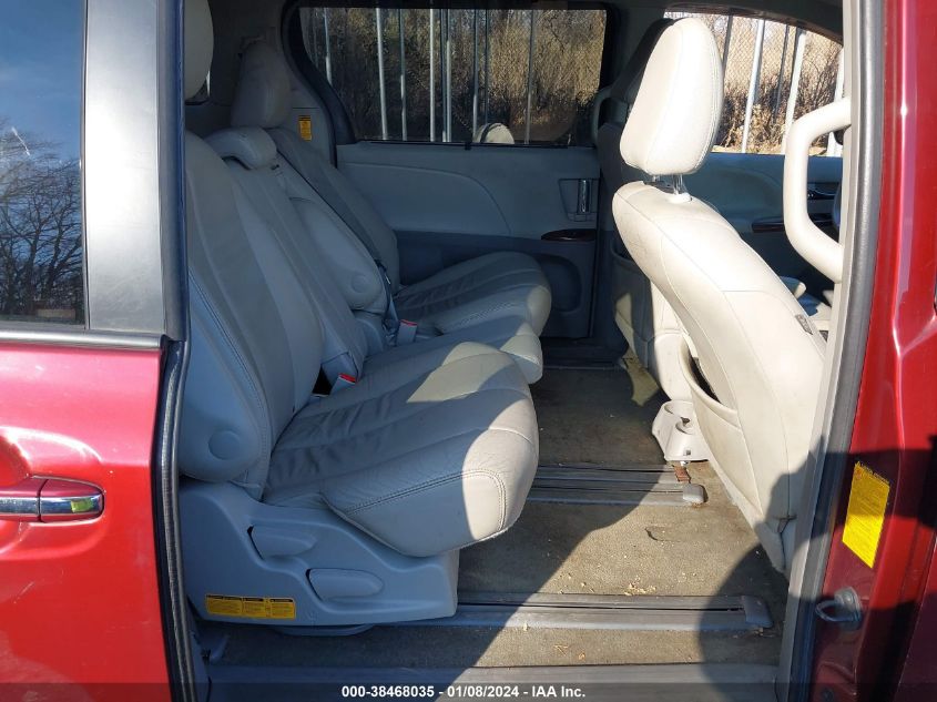 2014 TOYOTA SIENNA XLE V6 8 PASSENGER - 5TDYK3DCXES419951