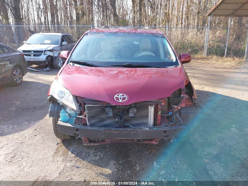 2014 TOYOTA SIENNA XLE V6 8 PASSENGER - 5TDYK3DCXES419951