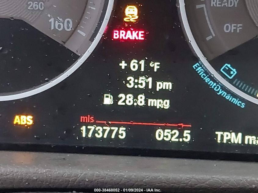 2013 BMW 328I - WBA3A5C5XDF359452