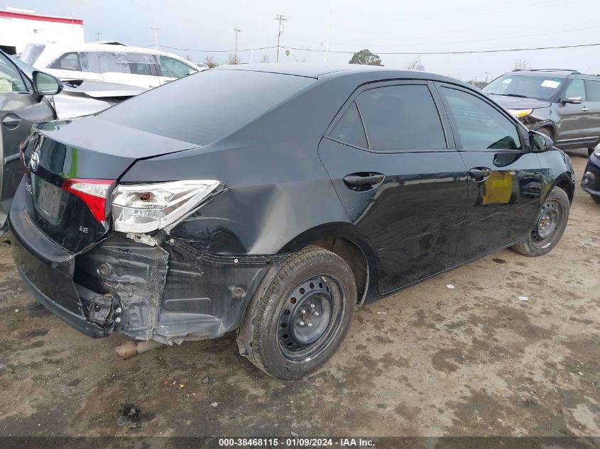 2014 TOYOTA COROLLA LE - 2T1BURHE7EC089323