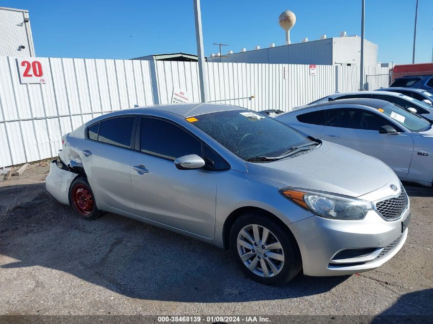 2014 KIA FORTE LX - KNAFX4A68E5225984