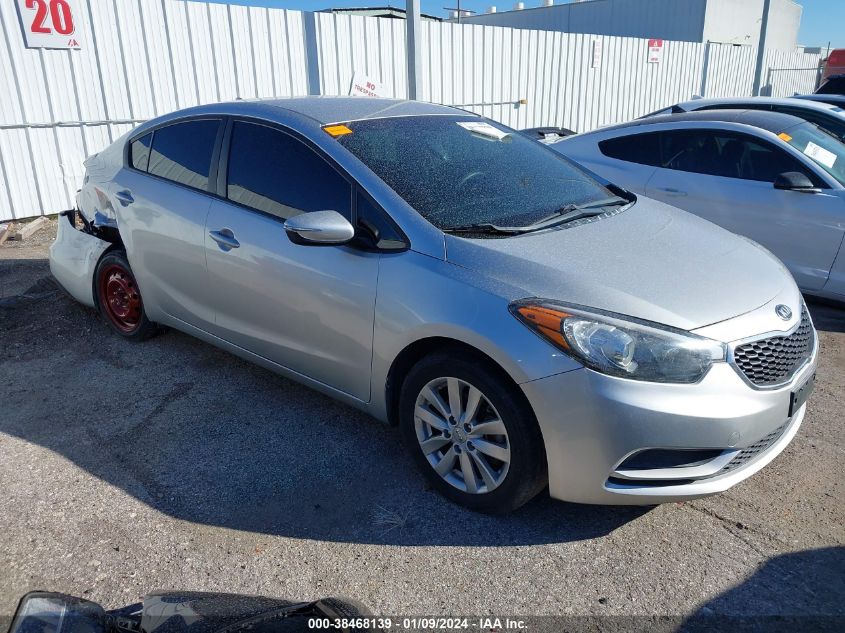 2014 KIA FORTE LX - KNAFX4A68E5225984